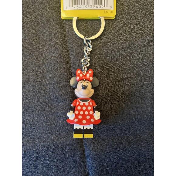 LEGO Disney MINNIE MOUSE KEYCHAIN NEW - Picture 3 of 3